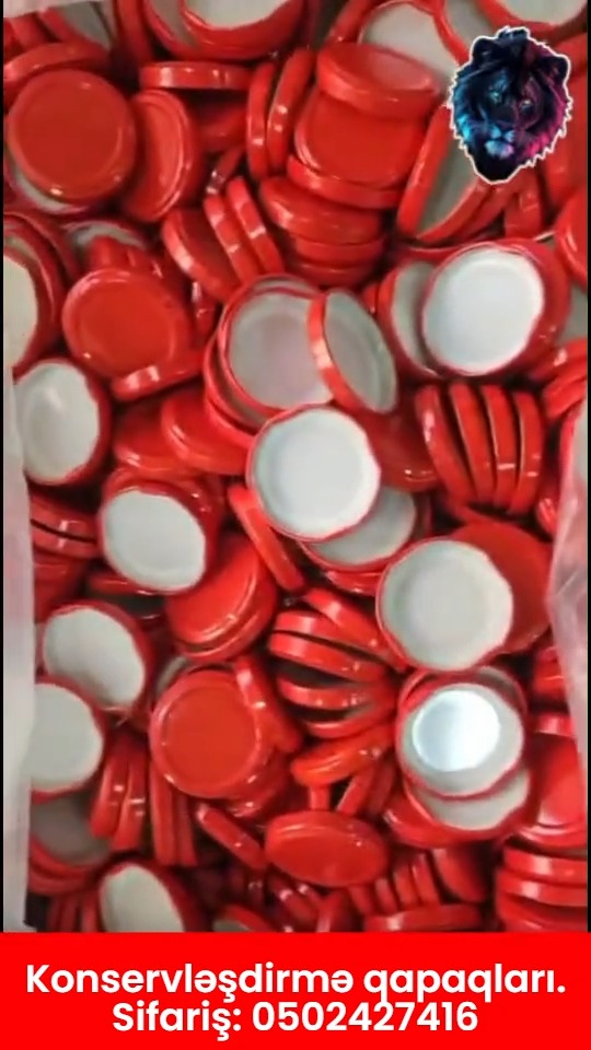 Konserv qapaqları – 82 mm, 53 mm, 43 mm ölçülərdə - Tenderyard
