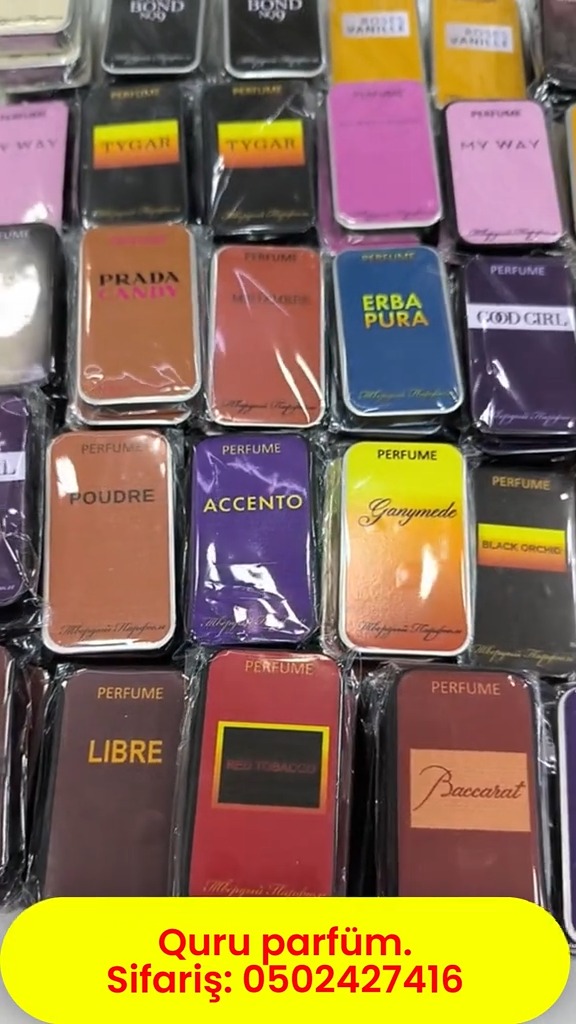Solid perfumes - Tenderyard
