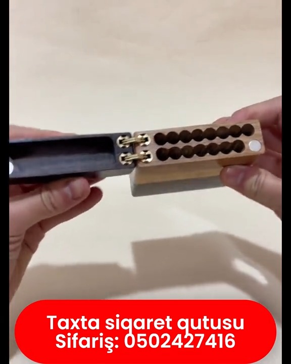 Taxta siqaret qutusu - Tenderyard