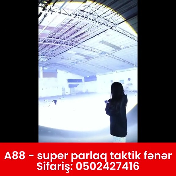 A88 – super parlaq taktik fənər - Tenderyard