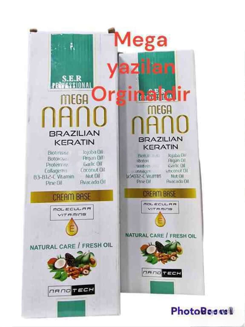 Saç Üçün Keratin "Nano Mega"