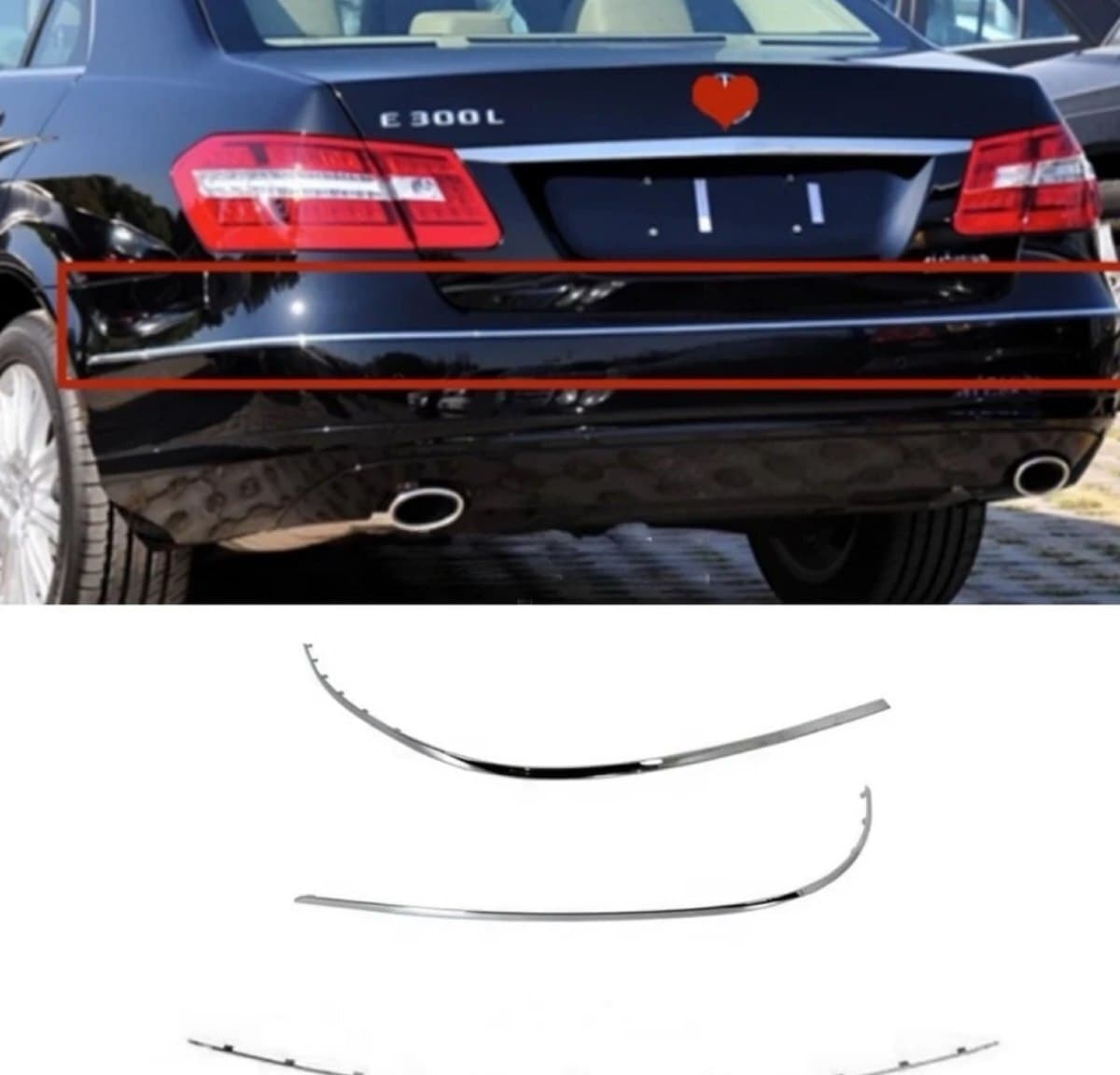 Bufer nikel kantı Mercedes-Benz W212