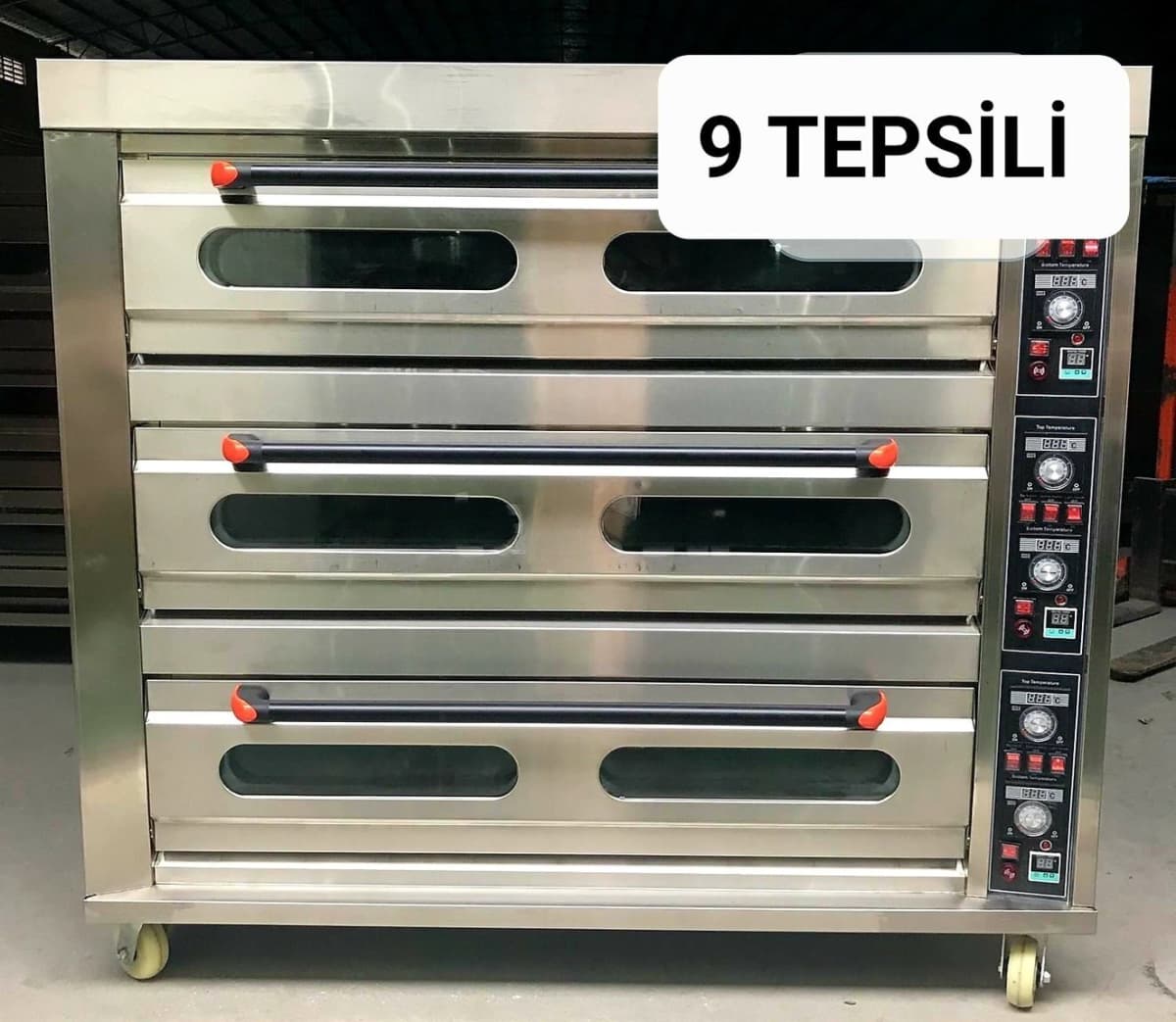 Professional Çörək və Şirniyyat Sobası (ASL-3-9DH)