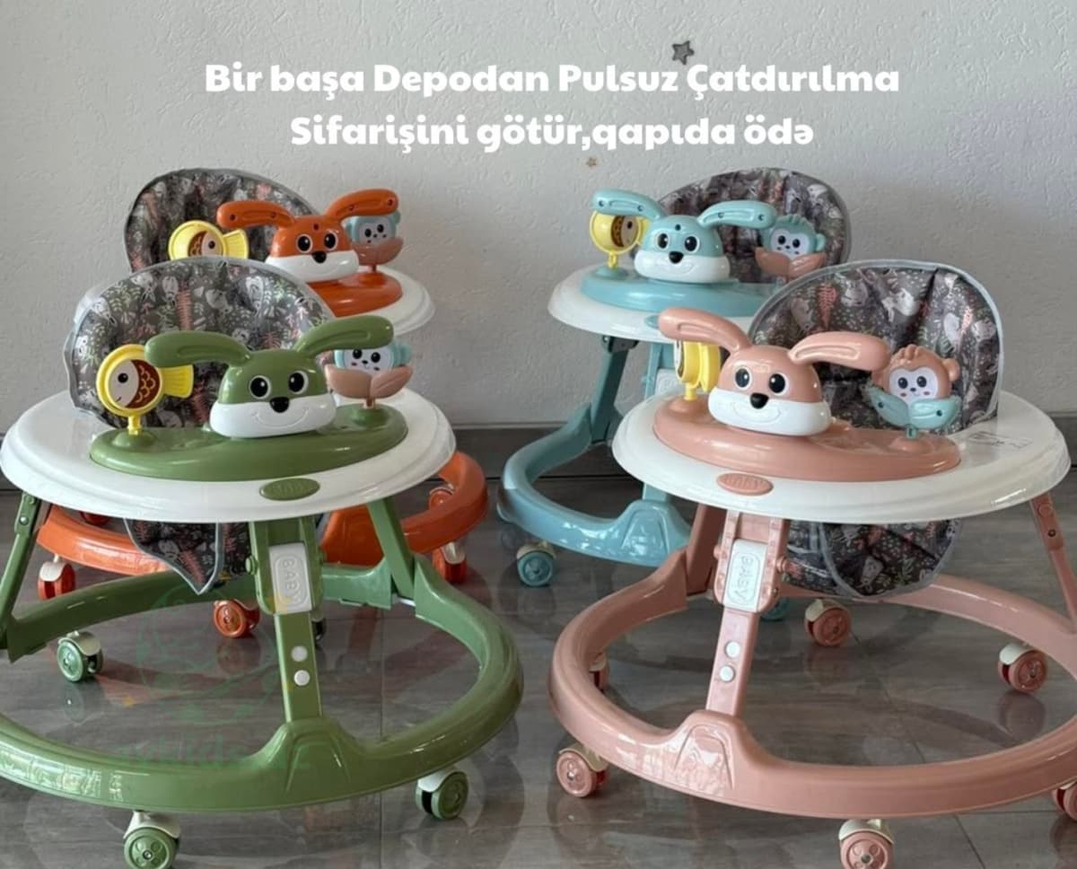 Uniseks uşaq yürütəci, Mavi rəng