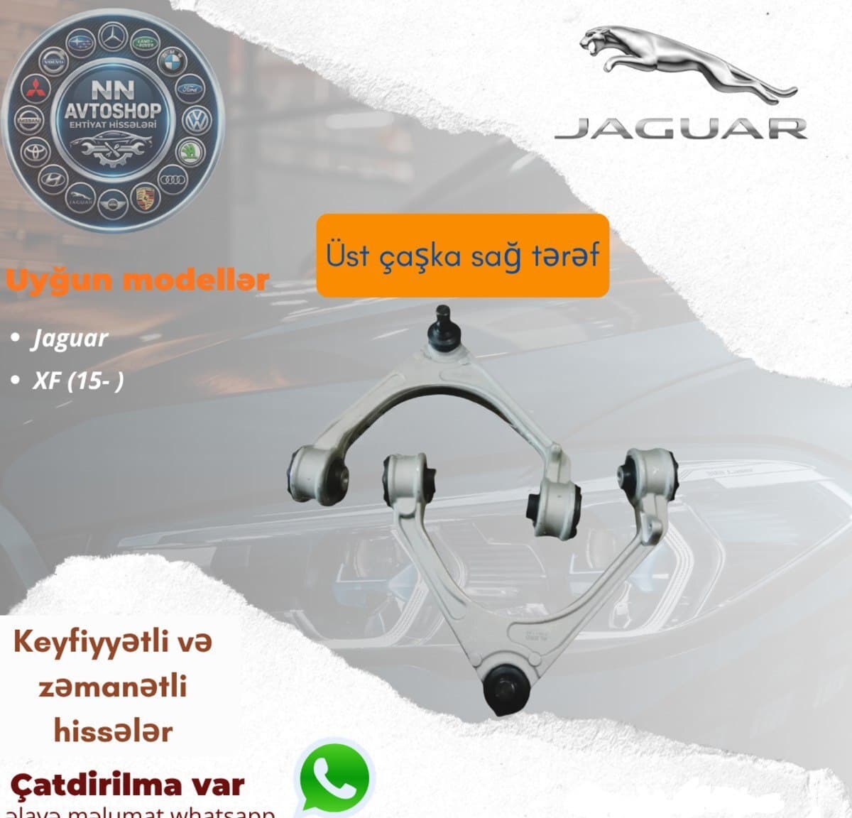 Üst asqı qolu Jaguar XF 2015