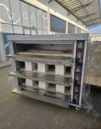 3 Mərtəbəli Elektrikli Daşlı Çörək və Şirniyyat Sobası — şəkil 13