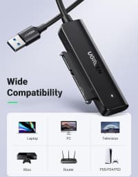 Adapter Ugreen CM321 USB 3.0 to 2.5 SATA — şəkil 6