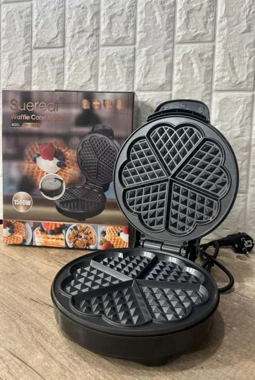 Suereal SU-5813 Vafli Bişirən Aparat 1500W