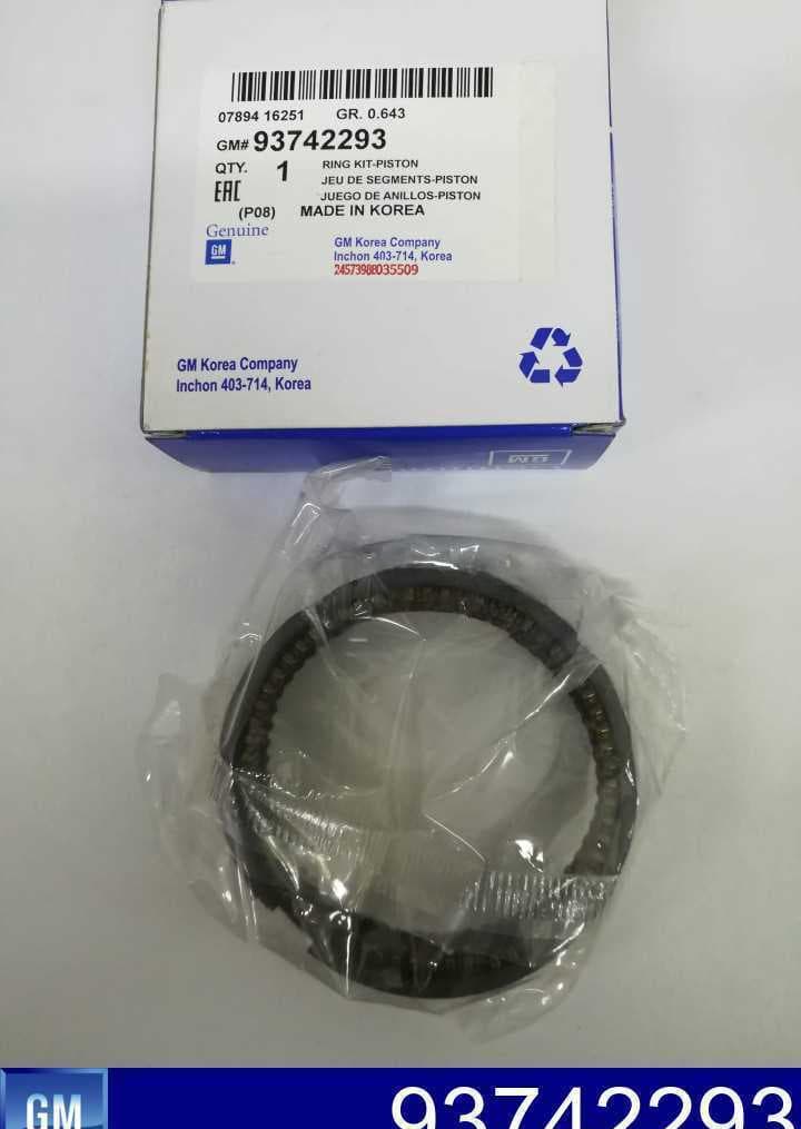 Porşen halqaları Chevrolet 93742293
