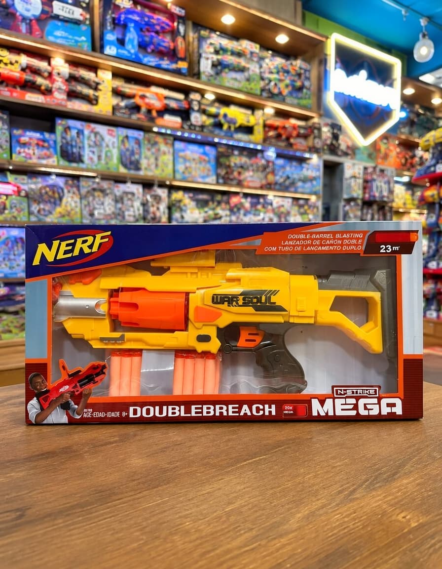 Nerf N-Strike Mega DoubleBreach Oyuncaq Silah