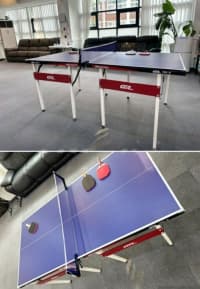 Uşaqlar üçün Stolüstü Tennis Masası 182x91x76 sm — şəkil 5