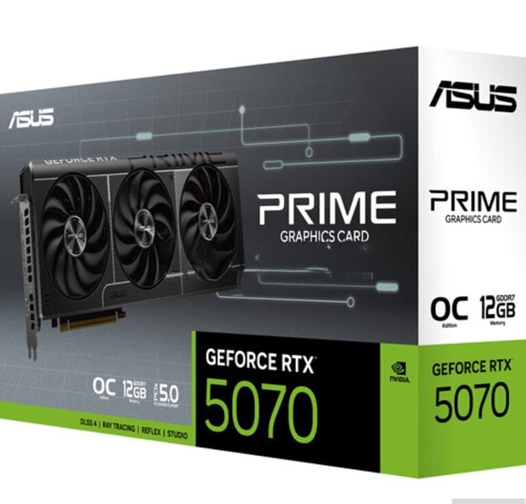 Video kart ASUS RTX 5070 Prime OC 12GB GDDR7