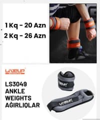 Əl və ayaq biləyi üçün ağırlıq yükləri — şəkil 22