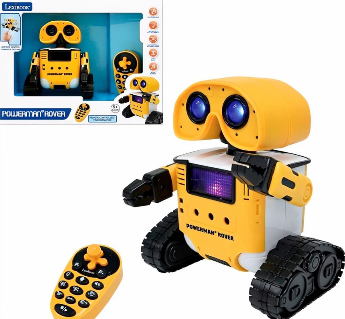 Lexibook Powerman Rover İnteraktiv Robot Oyuncaq