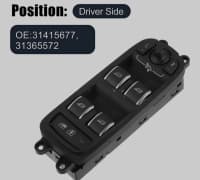Şüşə qaldıran düymə bloku Volvo XC60, S60L 2010-2019 — şəkil 2