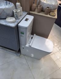 Düzbucaqlı unitaz, Qara rəng — şəkil 2