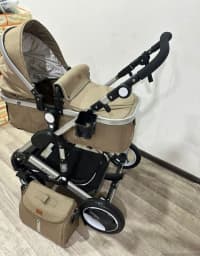 Uniseks uşaq arabası, Qara rəng — şəkil 5