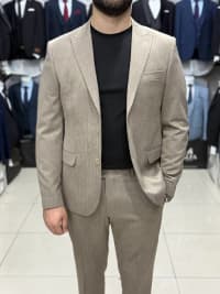 Kişi kostyumu, Qara rəng, Standart ölçü — şəkil 12