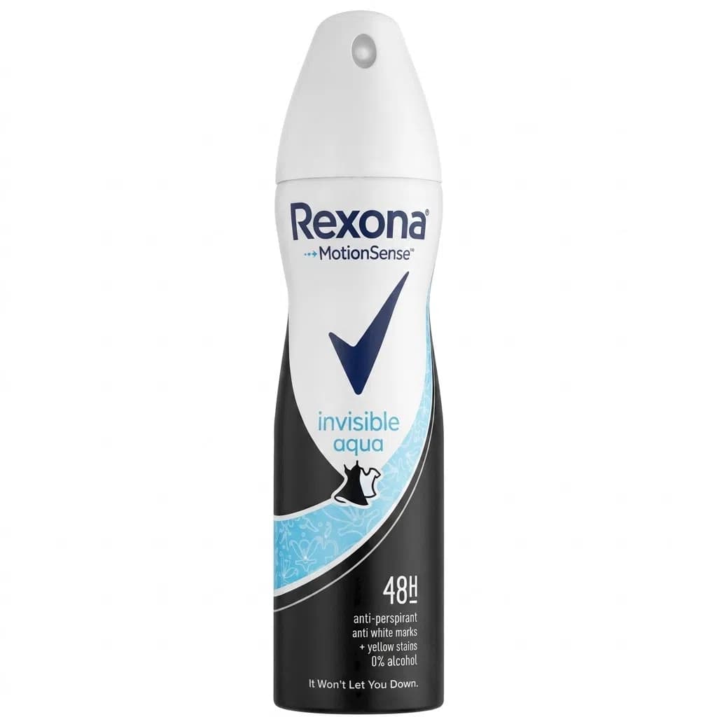 Rexona Invisible Aqua Qadın Antiperspirant Sprey 150 ml