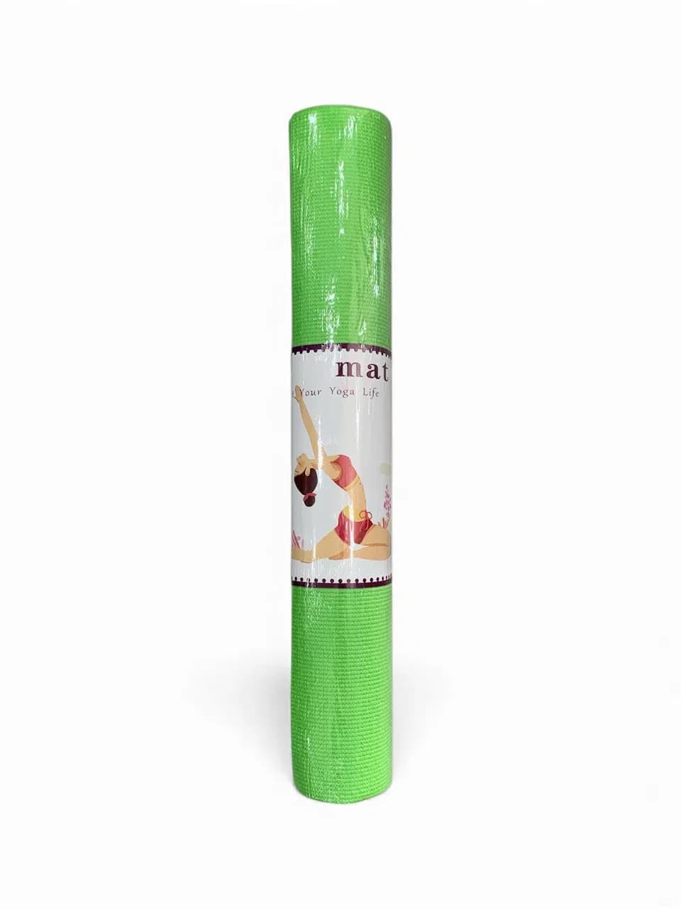 Yoqa matı MS 173x61 sm, 0.3 mm, yaşıl