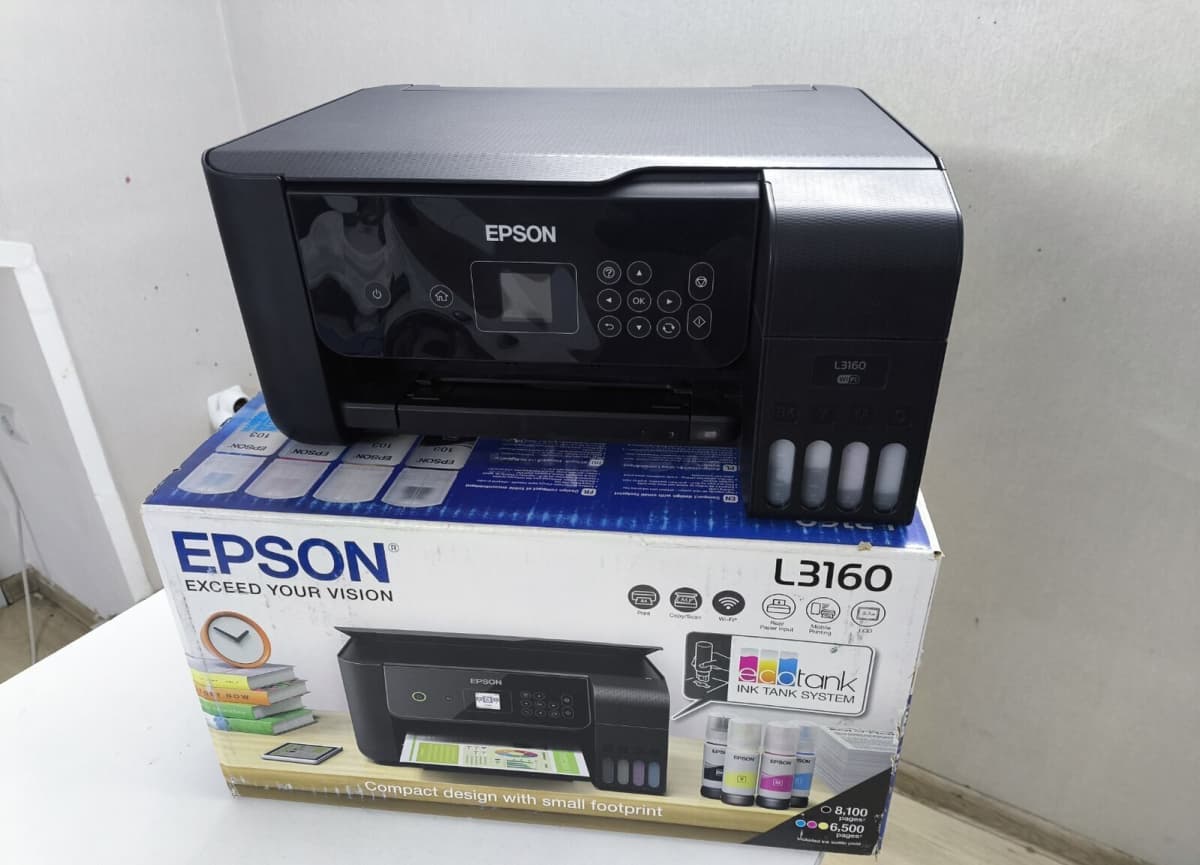 Epson L3160 Rəngli Wi-Fi Printer