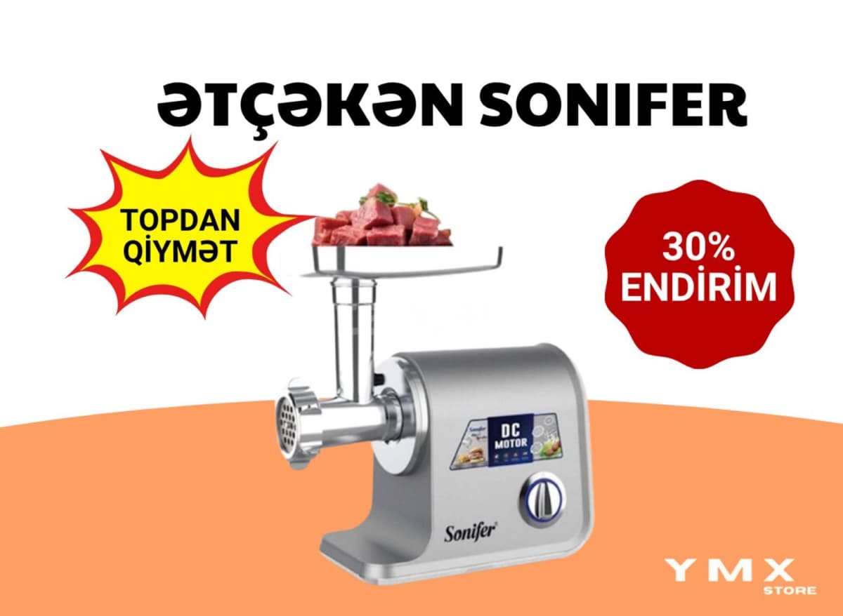 Sonifer ətçəkən maşın