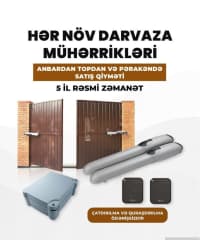 Avtomatik qapı mühərrikləri və darvaza sistemləri — şəkil 3
