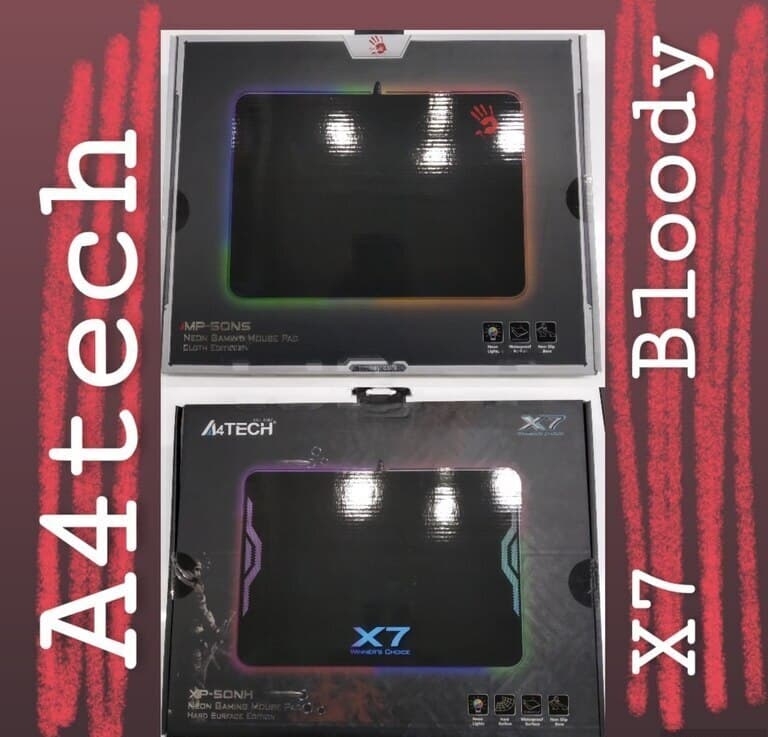 A4Tech X7 və Bloody RGB Siçan Altlığı