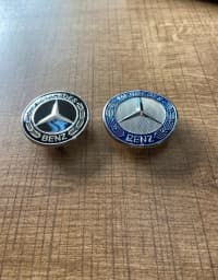Radiator barmaqlığı nişanı Mercedes modelləri üçün — şəkil 9