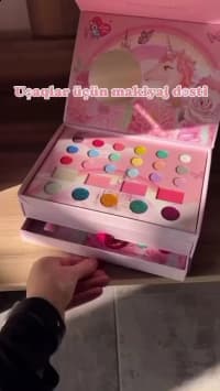 Uşaqlar üçün kosmetik oyuncaq makiyaj dəsti — şəkil 6
