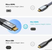Qızılı rəng data kabel, HDMI — şəkil 2