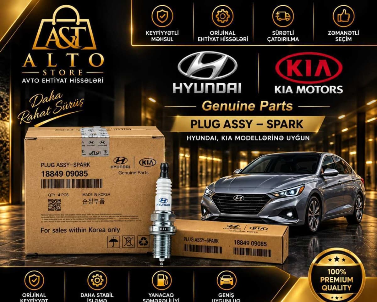 Alışdırma şamı Hyundai Kia 2.0 Turbo