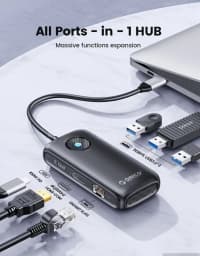 USB Hub Orico PDD11-6PR 6-in-1 adapter — şəkil 2