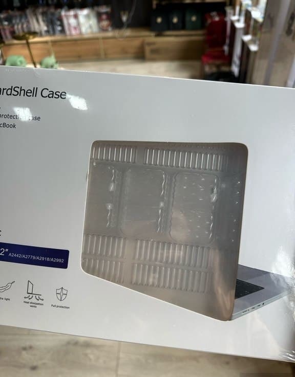 Hardshell noutbuk üçün şəffaf qoruyucu qabı
