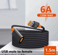 Qızılı rəng data kabel, USB — şəkil 1