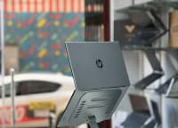 HP markalı notbuk, Gümüşü rəng — şəkil 3