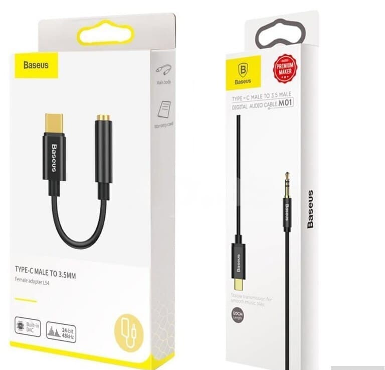 Baseus Type-C - AUX və USB Adapterləri