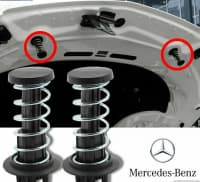 Kapot amortizatoru Mercedes modelləri üçün — şəkil 8