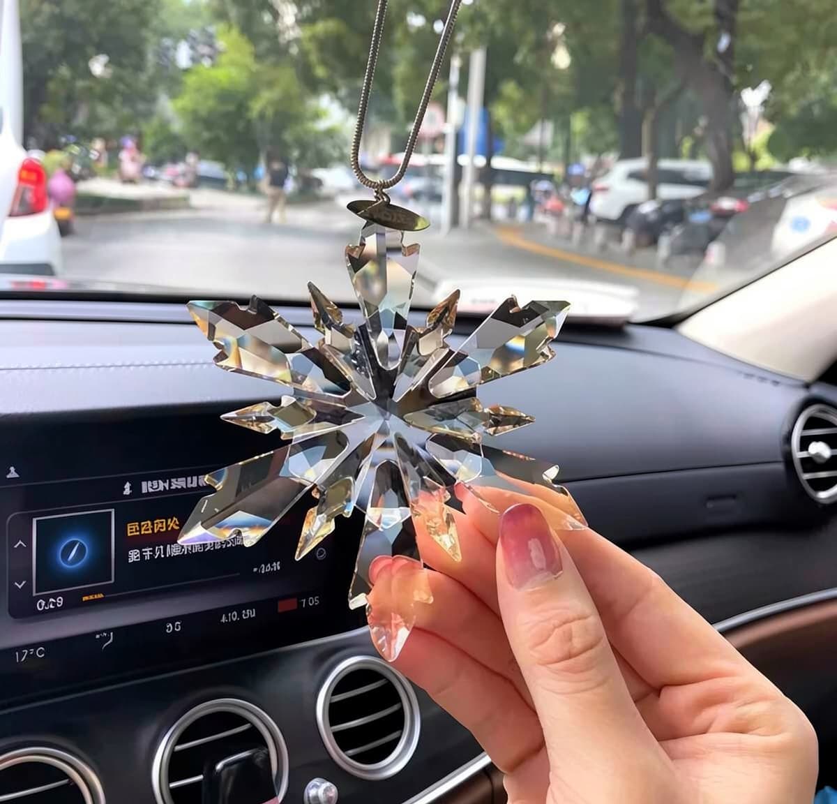 Avtomobil üçün Swarovski üslublu asılqan aksesuar