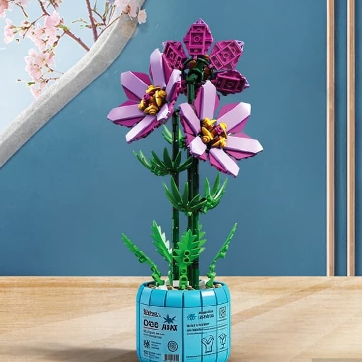 Lego Çiçək Buketi Konstruktoru