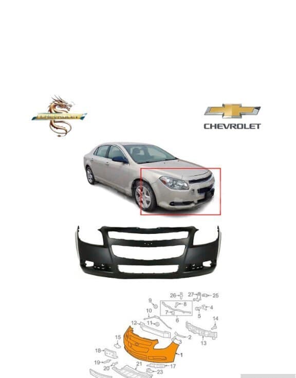 Ön bufer Chevrolet Malibu 2012