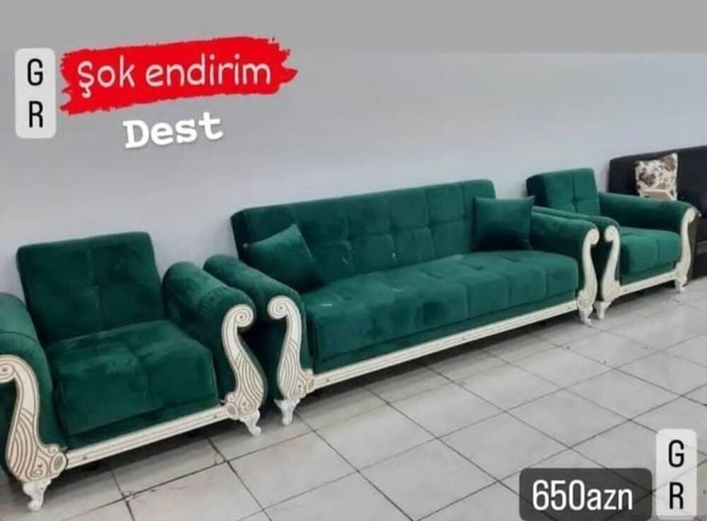 Künc divan, Qarışıq rəng