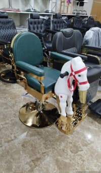 Uşaq bərbər kreslosu salon üçün — şəkil 4