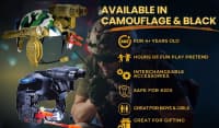 Tactipro Kids SWAT Commander Oyuncaq Dəbilqə Dəsti — şəkil 5