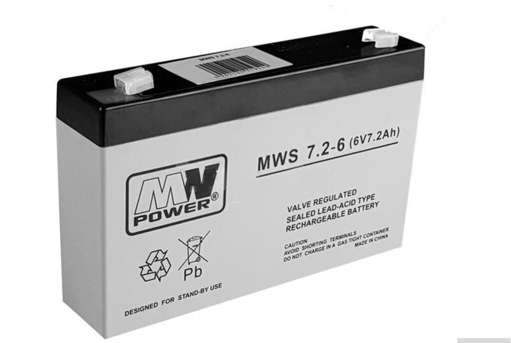 Akkumulyator Power 6 Volt 7 Ah 20 Hr