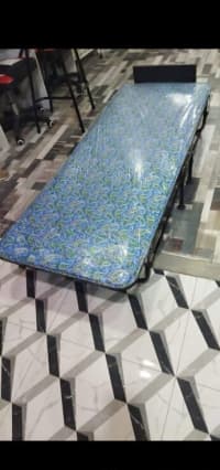 Metal çarpayı, Qarışıq rəng — şəkil 2