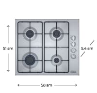 Bosch, Qaz plitə — şəkil 6