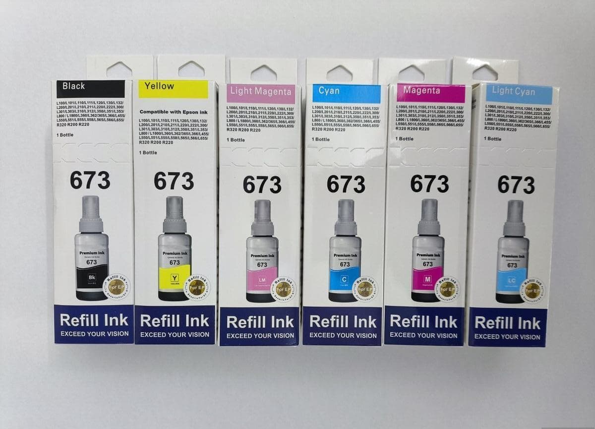 Epson 673 Premium Foto Mürəkkəb Dəsti