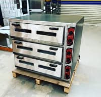 Inoxclass 1 Mərtəbəli Professional Pizza Sobası — şəkil 1
