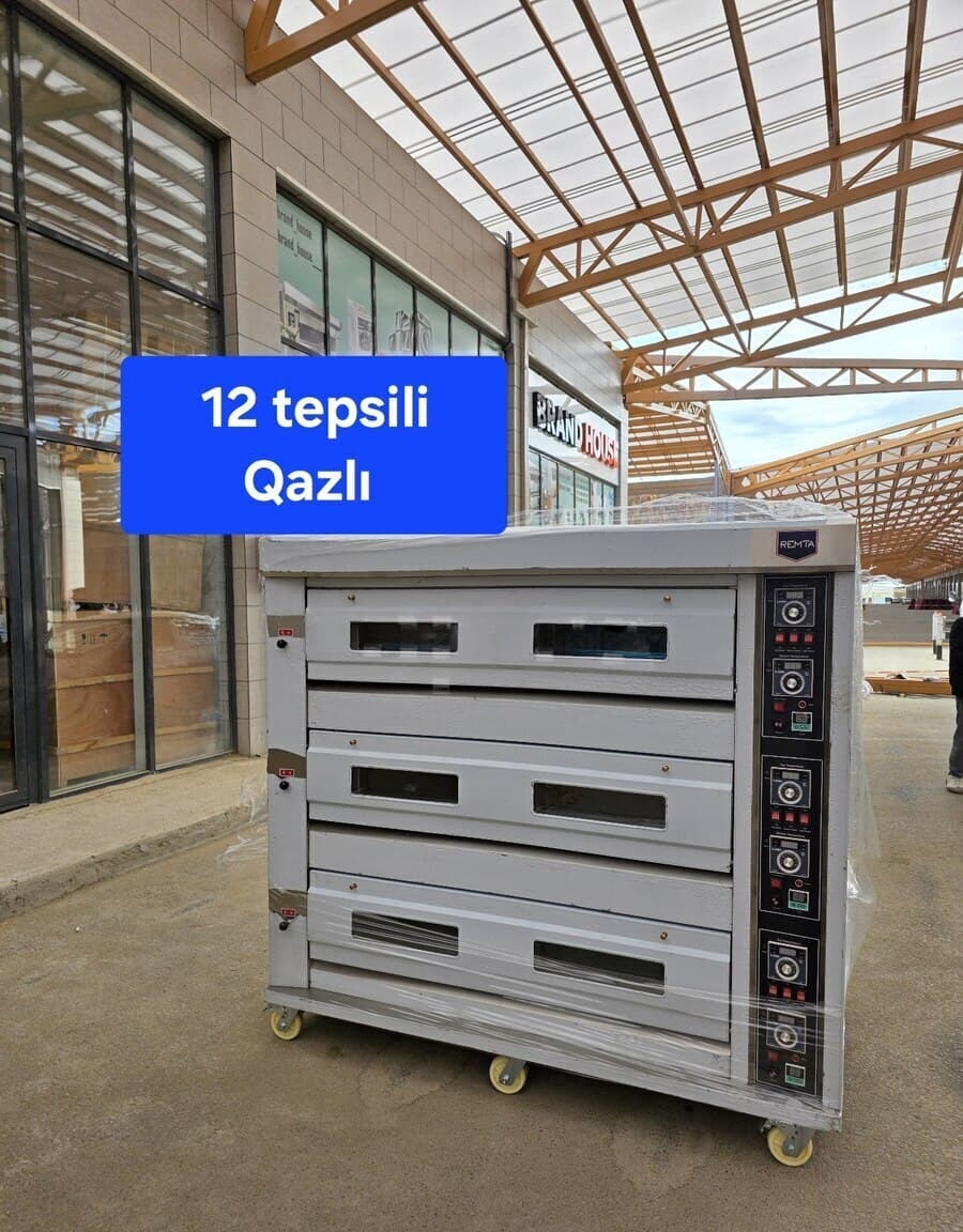 Remta 12 Tepsili Qazlı Çörək və Şirniyyat Sobası